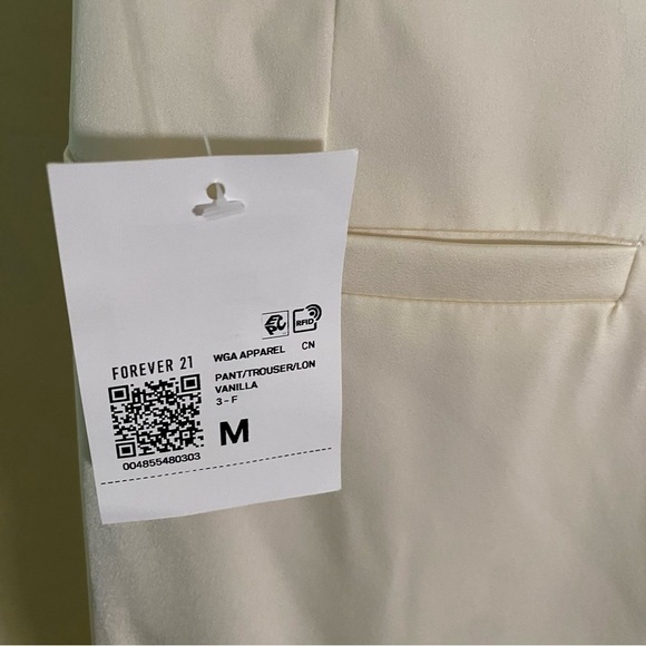Forever 21 Satin Wide-Leg Trousers Pants Nwt Size M - Picture 10 of 15